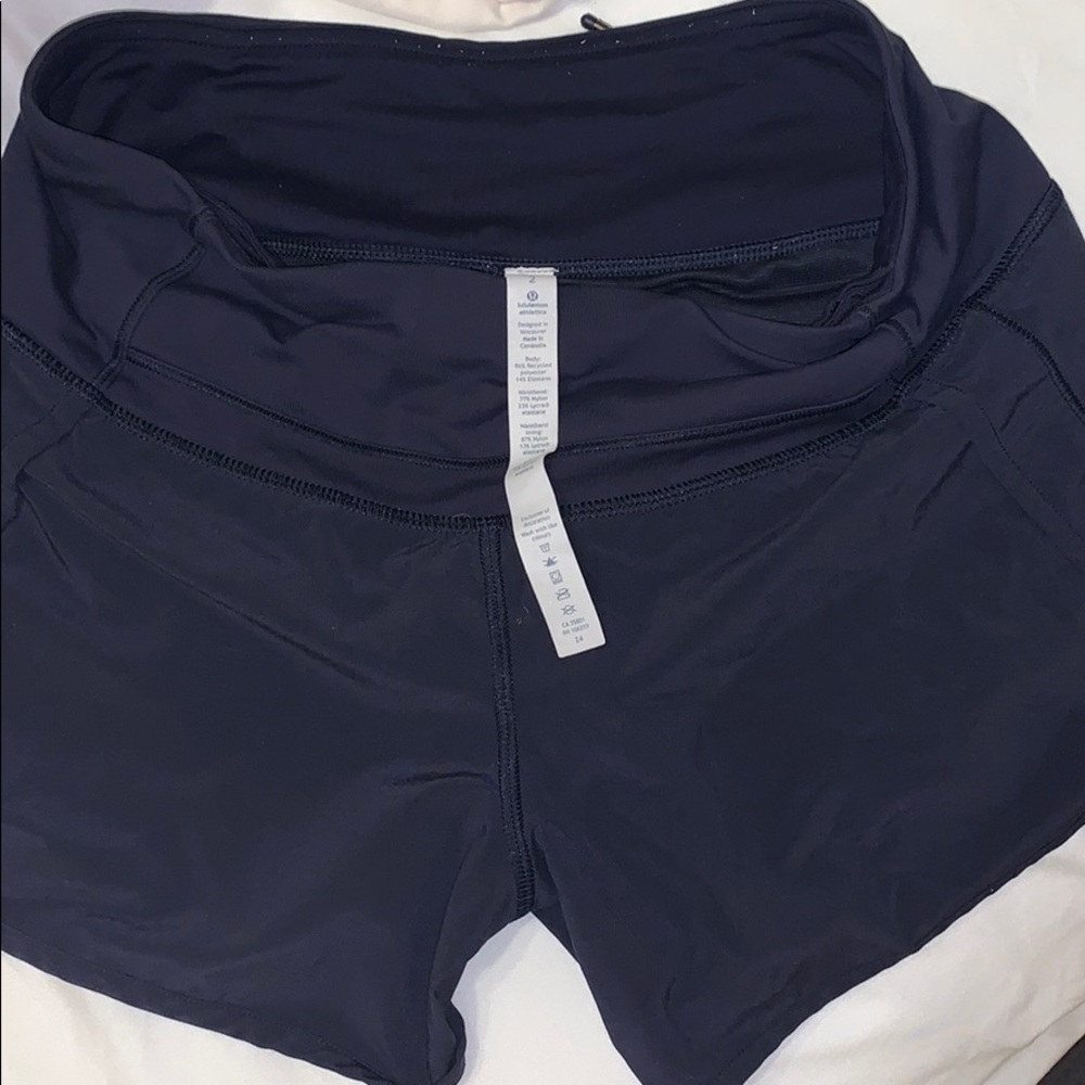 Size 2 lulu lemon athletic shorts